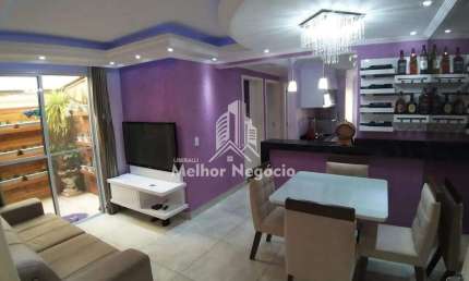Apartamento à venda com 2 dormitórios e 1 banheiro no Condomínio Residencial Recanto da Fortuna em Campinas - Excelente localização!