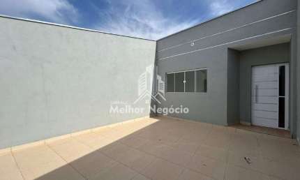 Casa à venda com 2 dormitórios (sendo 1 suíte) no Bairro Jardim Eldorado-Sumaré/SP.