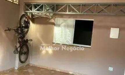 CÓD:3RCA4054 - Casa à venda somente a vista, Jardim Santa Rosa em Sumaré. Com 3 dorms,1 banheiro, 1 vaga de garagem.