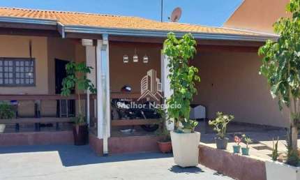 Casa à venda, Vila Real Continuação, Hortolândia, SP.Casa com 3 dorms,1 banheiro,3 vagas de garagem e com edicula no fundo