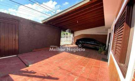 Casa à venda, com 5 dormitórios (quartos) sendo 1 suíte com garagem para 4 carros no Jardim Capivari, Campinas, SP