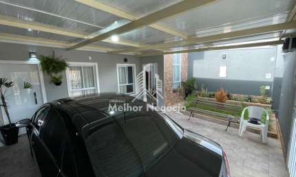 Casa à venda 3 dormitórios (1 suíte), no bairro Residencial Cittá di Salerno em Campinas, SP CA2391 R$480mil.