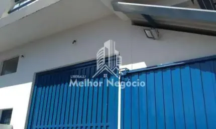 Galpão / Barracão à venda com 02 salões comerciais e 01 casa nos fundos, no bairro Cidade Jardim II, em Americana, SP - CÓD: RRBA0006_LMN