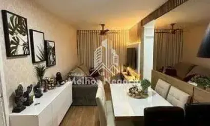 Apartamento à venda com 02 dormitórios (quartos) bem amplos e sendo 01 deles suíte, no bairro Vila São Pedro, em Hortolândia, SP