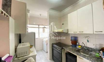 Apartamento à venda com 2 dormitórios sendo 1 suíte, sala para 2 ambientes com sacada. Vila Industrial, Campinas, SP