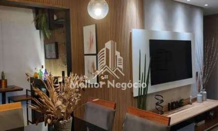 Apartamento à Venda com 02 dormitórios e suíte, Mansões Santo Antônio ( Condomínio Reservatto), Campinas, SP - R$745 mil - CÓD: 3RAP2473_LMN