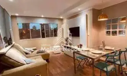 Apartamento à venda, 2 dormitórios com 1 suíte, Jardim São Rafael próximo ao Taquaral, Condomínio Edificio Araraquara, Campinas, SP