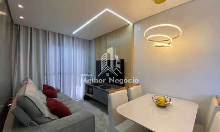 Apartamento à Venda: 02 Dormitórios (sendo 01 suíte) – Unique Residence, Hortolândia - SP