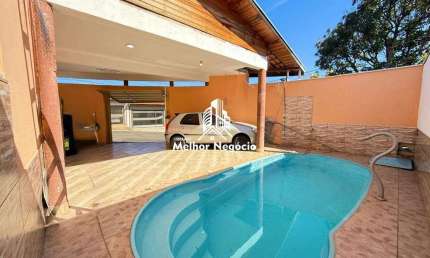 Casa no bairro Santa Rosa Ypês 175m² de construção, à venda, 3 Dormitórios (Quartos), 2 banheiros - Piracicaba, SP