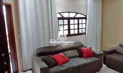 Casa assobradada de 140m² de 2 dormitórios no Parque das Nações em Americana/ SP