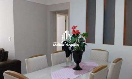 Apartamento com 03 dormitórios sendo 01 deles suíte no Condomínio Residencial Girassol em Nova Odessa/SP.