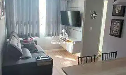 Apartamento com 02 dormitórios à venda no bairro Jardim Maria Luíza no Condomínio Portal Dálias do Campo em Sumaré/SP.