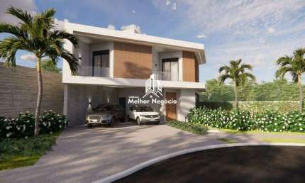 CASA NOVA NO RESIDENCIAL ROYAL GARDEN EM PAULINIA/SP