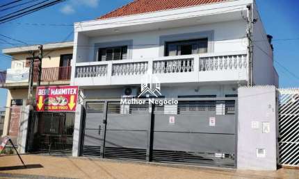 Casa Sobrado com salão comercial à venda na Vila Carlos Basso em Sumaré/SP