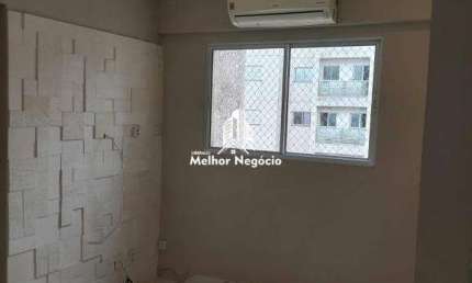 Apartamento à venda com 2 dormitórios (Quartos) no condomínio Residencial Clube Aquaville em Paulínia - SP