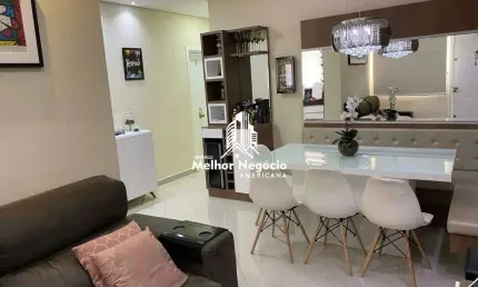 Apartamento m² à venda, Condomínio Donana, 2 Dormitórios (Quartos), 1 banheiro no Jardim Ipiranga, Americana, SP