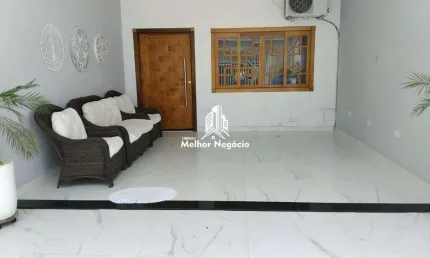 Não aceita financiamento - Casa com 3 dormitórios à venda em Santa Bárbara D'Oeste.