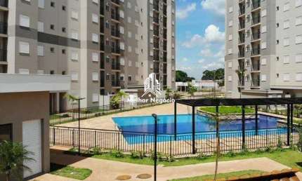 Apartamento 45m² à venda, 2 Dormitórios (Quartos), 1 banheiro no Condomínio Terras Altas - Bairro Pompéia, Piracicaba, SP
