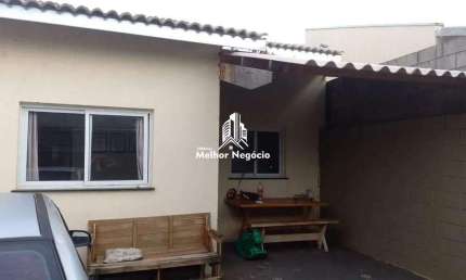 Casa 51m² de construção, à venda, 2 Dormitórios (Quartos), 1 banheiro Jardim Santa Rita de Cássia, Santa Bárbara D'Oeste, SP