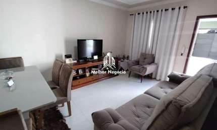 Casa 120m² de construção, à venda, 2 Dormitórios (Quartos), 2 banheiros Conjunto Residencial Mário Dedini, Piracicaba, SP,