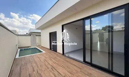 Casa com 03 dormitórios (03 suíte) à venda no Residencial Royal Garden em Paulínia - SP