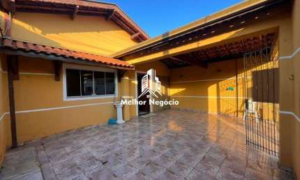 Casa 104m² de construção, à venda, 3 Dormitórios (Quartos), 2 banheiros Parque 1 de Maio- Piracicaba, SP