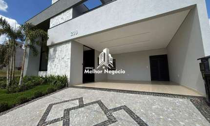 Casa com 03 dormitórios (03 suítes) à venda no condominio Santorini Residencial Club, Paulínia - SP