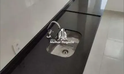 Apartamento à venda no Condomínio Residencial Moema – Bairro Jardim Novo Ângulo, Hortolândia, SP Apartamento com 2 dormitórios, sendo 1 suíte, e 1 va