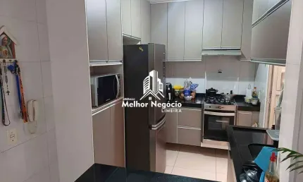 Apartamento à venda no Condomínio Parque dos Alpes – Bairro Jardim da Colina Verde, Limeira, SP Apartamento térreo com 2 dormitórios, 1 banheiro e 1 v