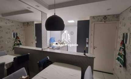 Apartamento 70m² à venda, 3 Dormitórios (Quartos), 2 banheiros no Bairro Dois Córregos - Piracicaba SP