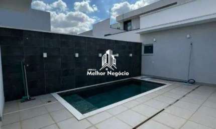 Casa 190 m² de construção, à venda, 3 Dormitórios (Quartos), 2 banheiros Residencial Portal do Lago, Sumaré, SP