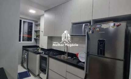 Apartamento à venda com 02 dormitórios no Condomínio Portal Jardim das Angélicas em Hortolândia - SP