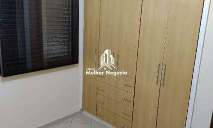 Apartamento à venda no Condomínio Pássaros e Flores – Bairro Jardim do Lago, Campinas, SP Apartamento com 3 dormitórios, 2 banheiros e 2 vagas de gar