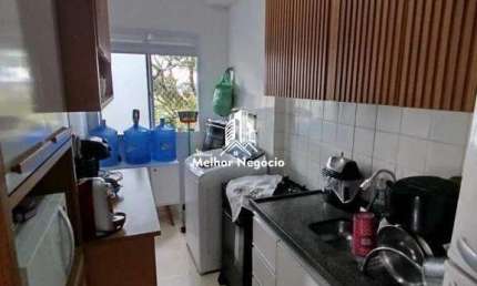 Apartamento 56m² à venda, 2 Dormitórios (Quartos), 1 banheiro -Condominio Engenho Resende - Vale do Sol, Piracicaba, SP
