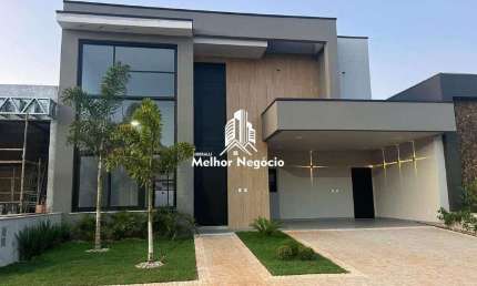 Casa à venda com 03 quartos (3 suítes), no Condomínio Residencial Royal Garden em Paulínia/SP