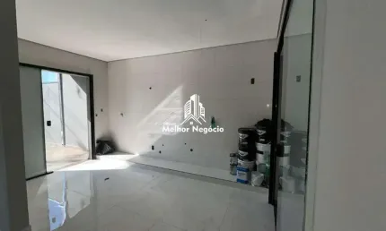 Casa nova de 2 Dormitórios sendo uma suíte no Jardim Boer em Americana/sp