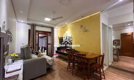 Linda! Casa 120m² de construção, à venda, 3 Dormitórios (Quartos), 2 banheiro Jardim Oriente, Piracicaba, SP