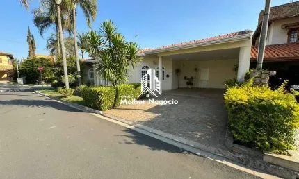 Casa à venda com 04 dormitórios (quartos) sendo 02 suítes no Condomínio Estância Paraiso em Campinas/SP.