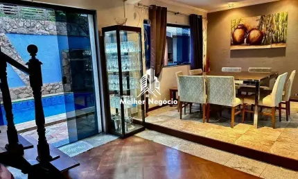 Linda Casa 297m² de construção, à venda, 4 Dormitórios (Quartos), 4 banheiros - Bairro Nova Piracicaba - Piracicaba SP