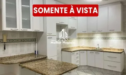 (NÃO ACEITA FINANCIAMENTO) Casa com 02 Quartos à venda no bairro Vila Rezende em Piracicaba - SP