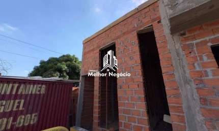 Casa nova com 3 dormitórios (01 suíte) à venda em Sumaré.