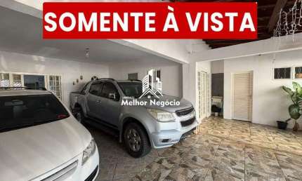 (NÃO ACEITA FINANCIAMENTO) Casa com 04 dormitórios (01 suíte) à venda no bairro Jardim Amélia, Sumaré-SP