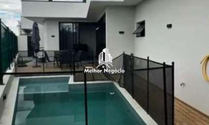 Casa com 03 Quartos (suítes), à venda no Condomínio Basel em Campinas - SP