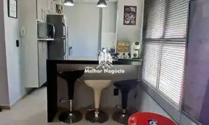 Apartamento à venda, 2 Quartos, 1 banheiro no Condomínio Piazza Florença - Bairro Campestre Piracicaba/SP