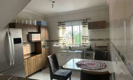 Não Aceita Financiamento - Casa Sobrado à venda com 03 quartos, localizado no bairro Vila União em Campinas/SP.