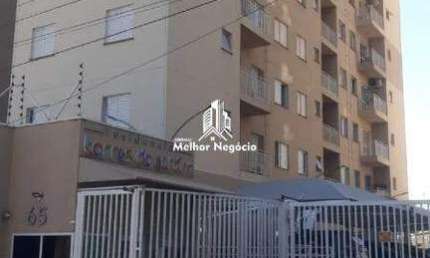 Apartamento à venda com 02 quartos, localizado no bairro Chácaras Fazenda Coelho em Hortolândia/SP, Condomínio Residencial Torres do Jardim.