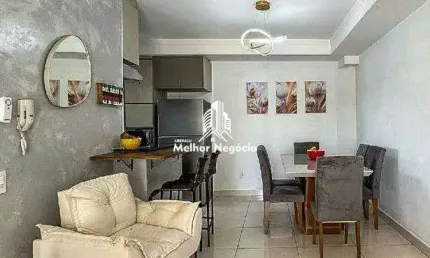 Apartamento à venda com 2 quartos e 1 suíte no bairro Parque Universitario em Americana