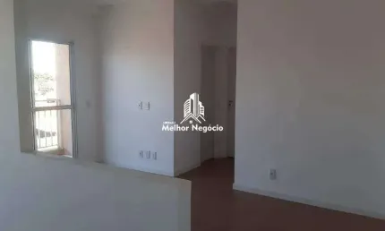 Apartamento à venda com 02 quartos, localizado no bairro Chácaras Fazenda Coelho em Hortolândia/SP, Condomínio Residencial Torres do Jardim.