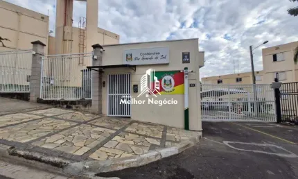 Apartamento à venda com 2 quartos, no Condomínio Rio Grande do Sul, em Campinas/SP.