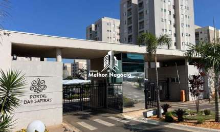 Apartamento à venda com 02 Quartos (1 suíte) no Condomínio Portal das Safiras em Hortolândia - SP
